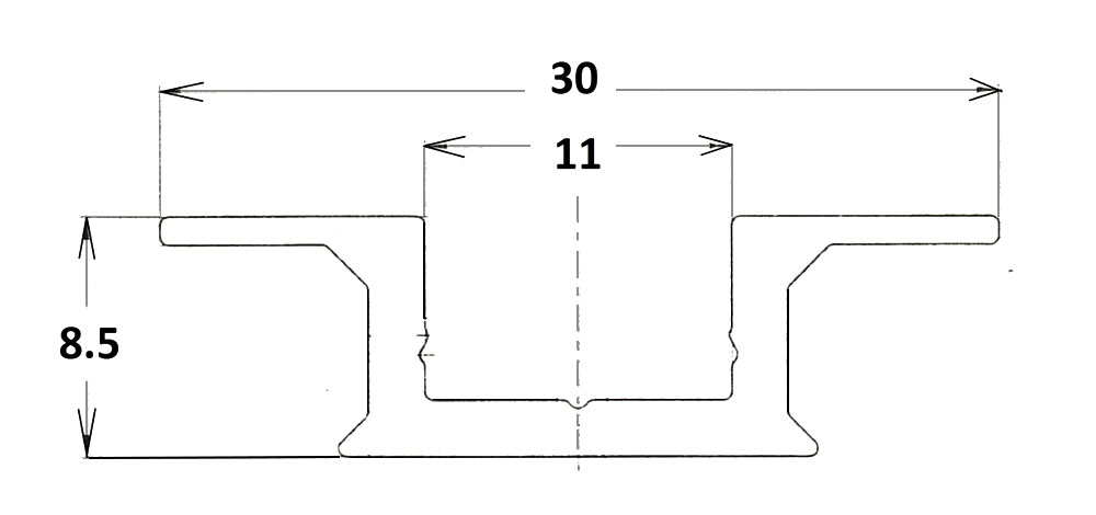 PK1.TSA P30х9 Omega Profile