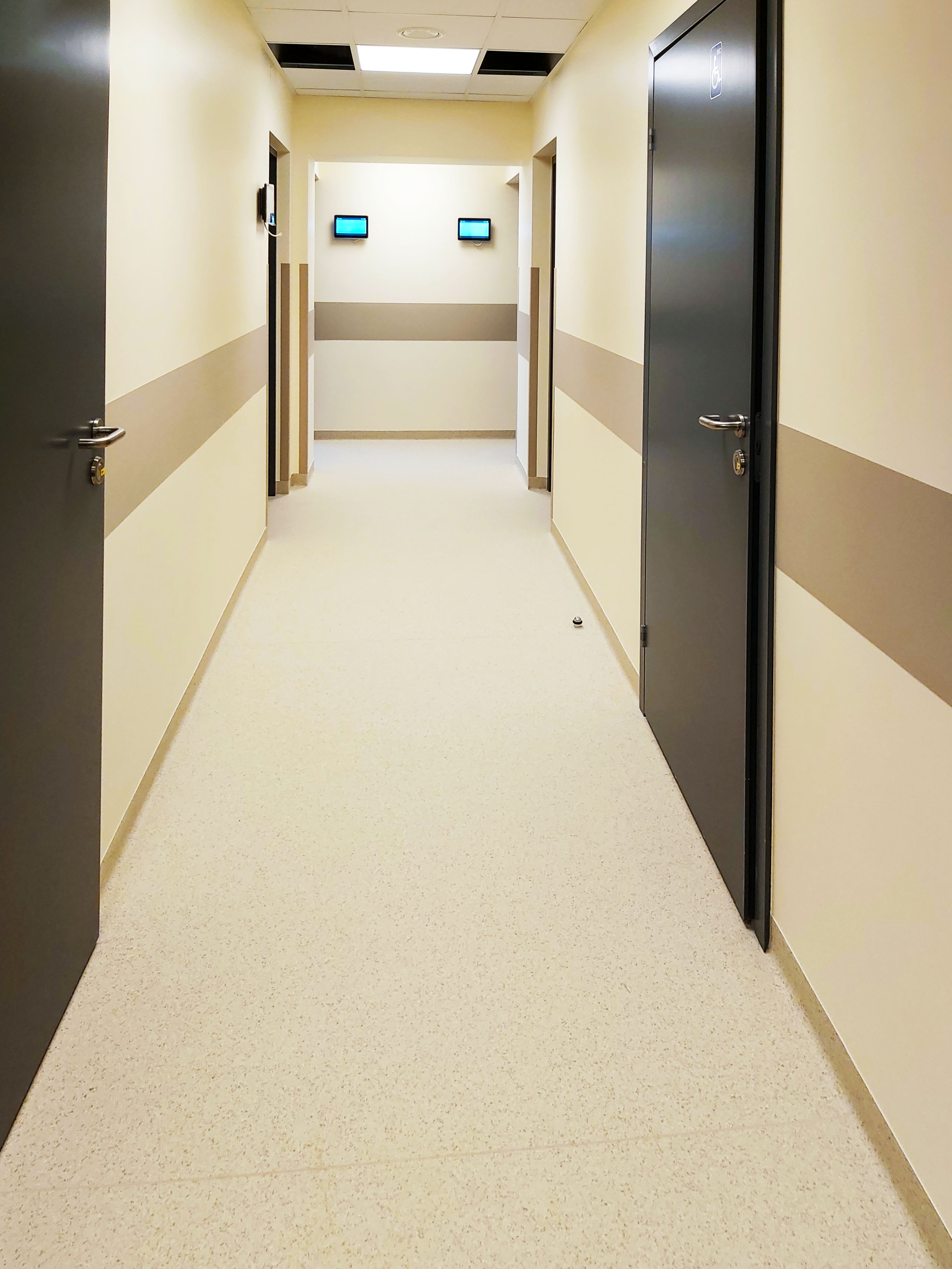 Supply and installation of vinyl barriers to protect walls and corners in medical facility